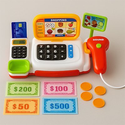 Caisse enregistreuse jouet | Interactive Éducative