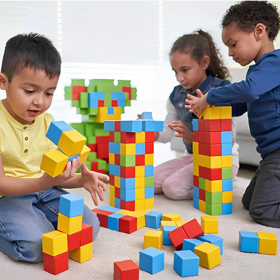 Jeu de construction magnétique | Créatif Genius