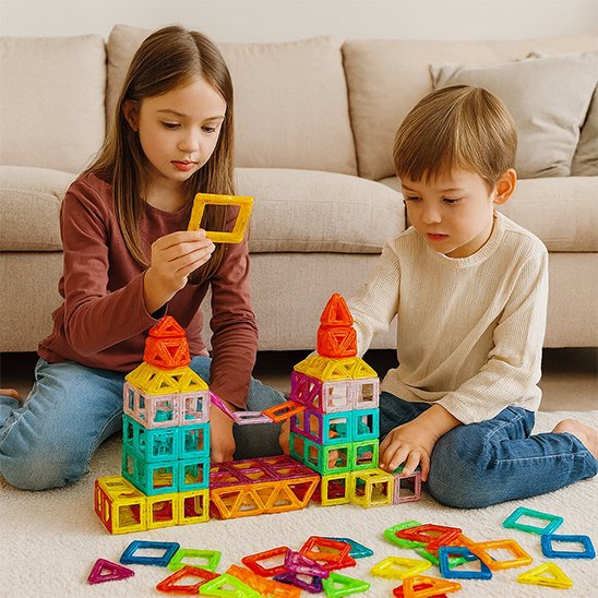 Jeu de construction magnétique | CreativKid