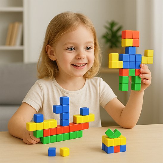 Jeu de construction magnétique | Créatif Genius