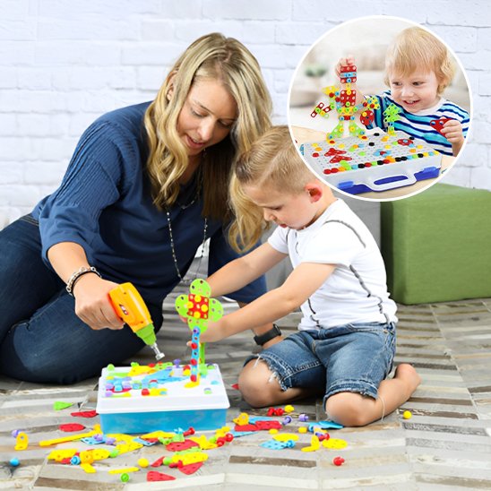 Jeu de construction | Créatif Éducatif Coloré