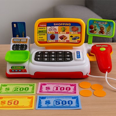 Caisse enregistreuse jouet | Interactive Éducative