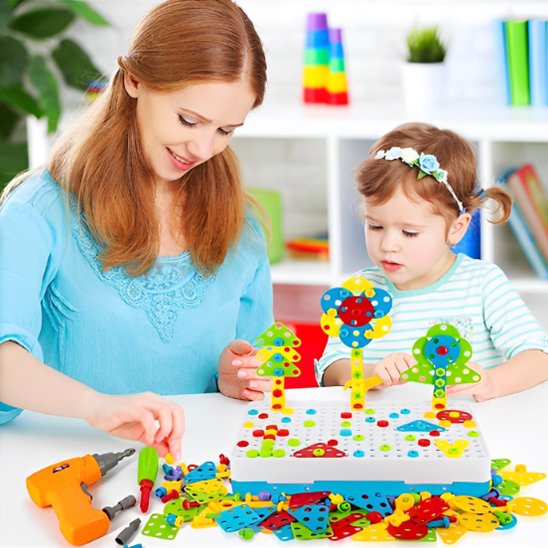 Jeu de construction | Créatif Éducatif Coloré